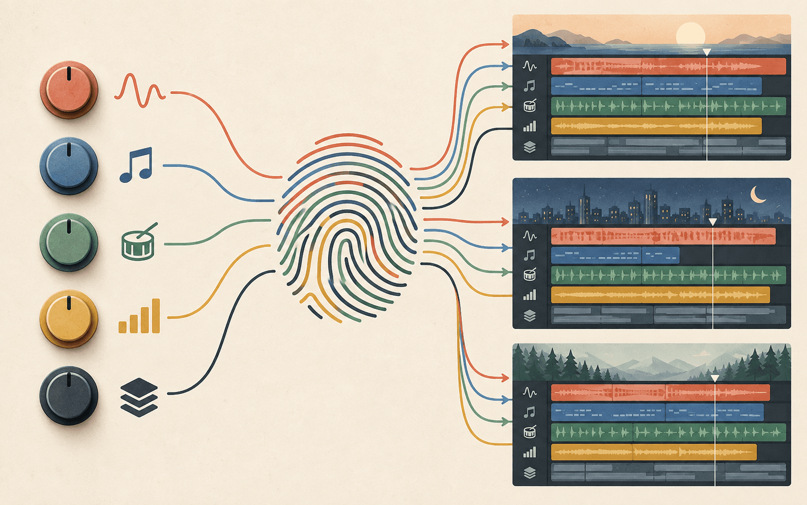 Personal music preferences shaping several different sessions consistently